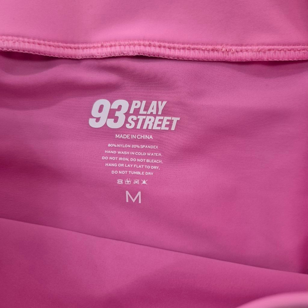 93 Play Street Pink Two-Tone Bikini Set M - Picture 7 of 12